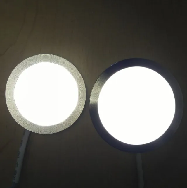 Wholesale 2W 2.5W LED puck light 12V  ultra thin round LED under cabinet light kitchen lamp