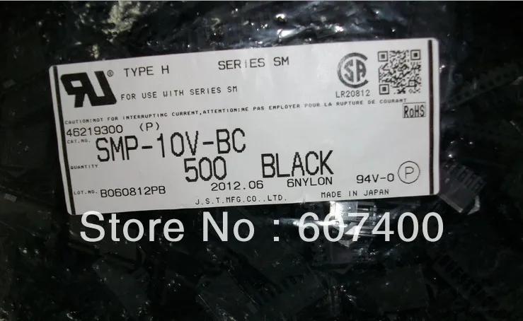 

SMP-10V-BC housings black color JST Connectors terminals housings 100% new and original parts