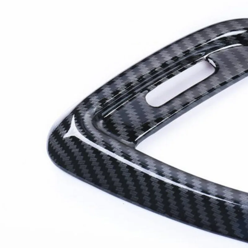 Tonlinker Interior Mouldings Cover Stickers for Nissan Murano 2015-19 Car Styling 1/3 PCS ABS Carbon fiber style Cover Stickers