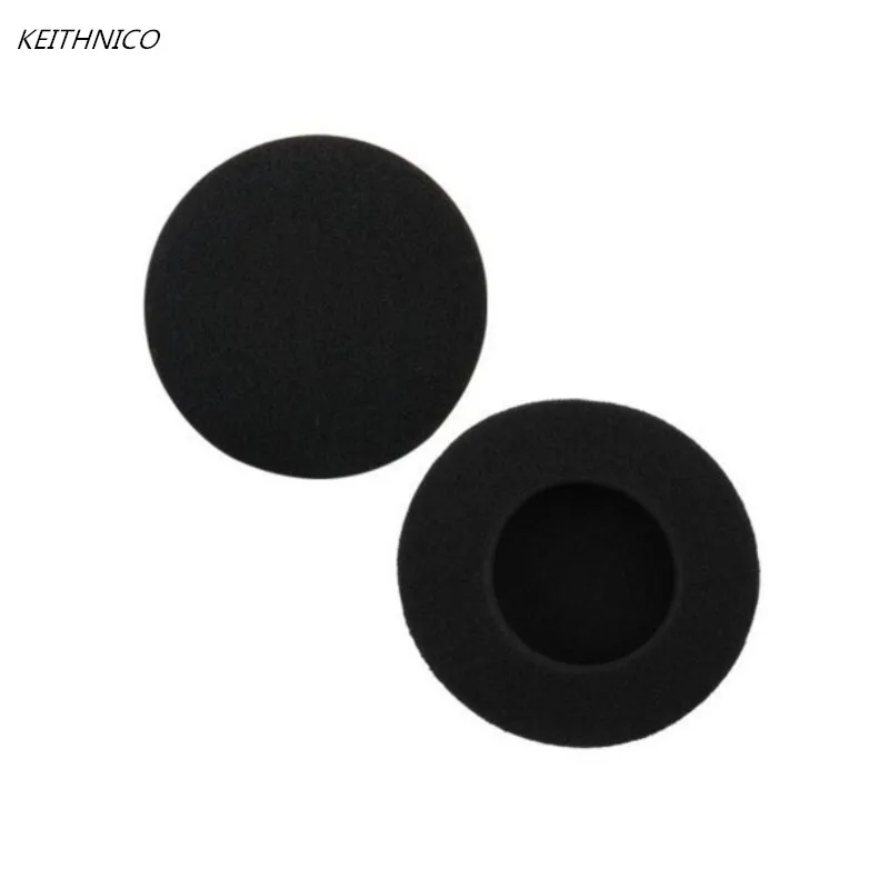 4 قطعة 7 سنتيمتر سماعة رغوة استبدال قطع الأذن وسادة الإسفنج الأذن برعم يغطي سماعة الأذن سادة هدية عظيمة للرجال