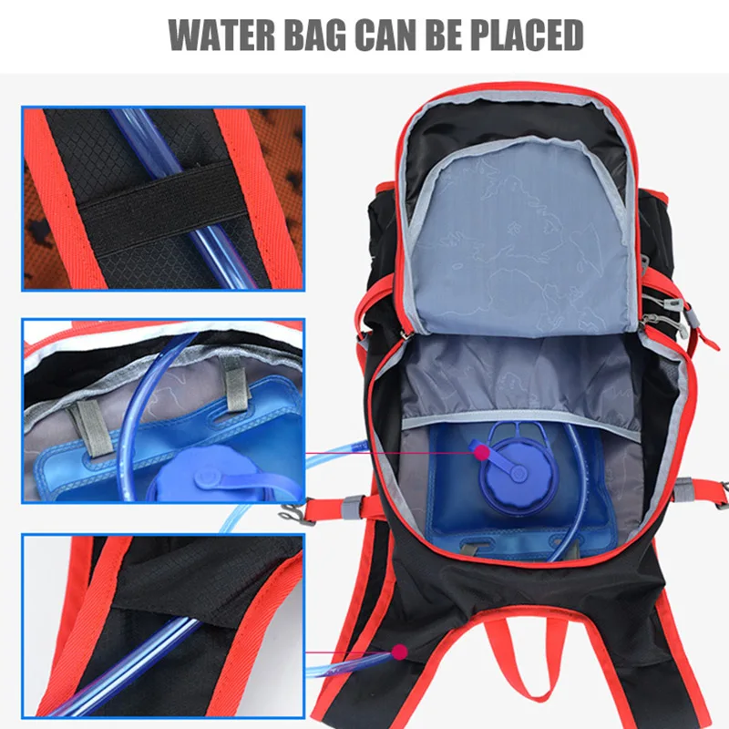 25L Cycling Backpack Hydration Bag Camping Backpacks For Bicycle Women Men Bike Outdoor Running Hiking Ridding Sport Camping Bag