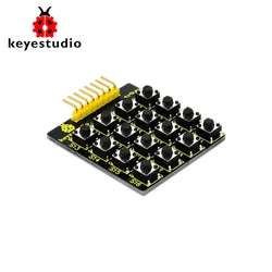 Large Button 4*4 Matrix Keypad for Arduino DIY Programming Projects