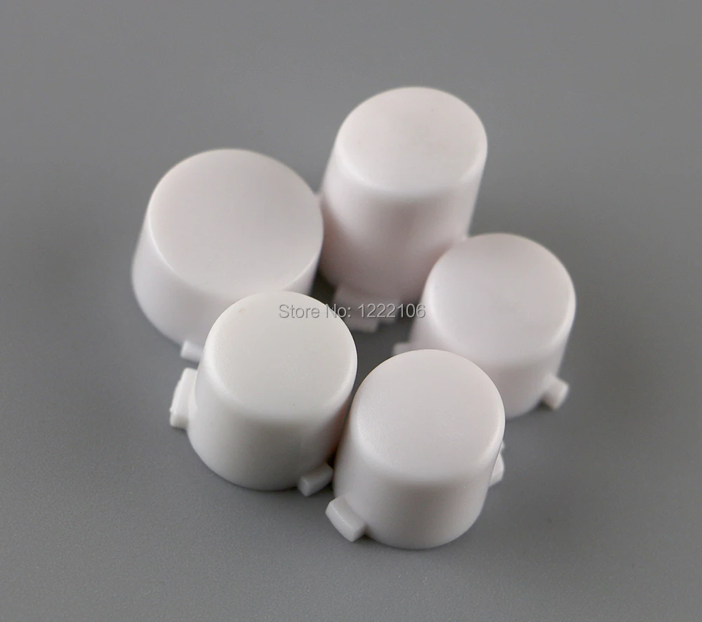 30sets White Plastic ABXY +Guide Buttons Replace Key Wireless Controller Shell For Xbox One XBOXONE Controller