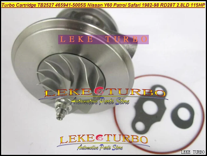 

ww Turbo Cartridge CHRA TB2527 452022 465941 0005 14411-22J01 14411-22J00 14411-22J02 1441122J00 For NISSAN Patrol Y60 RD28T