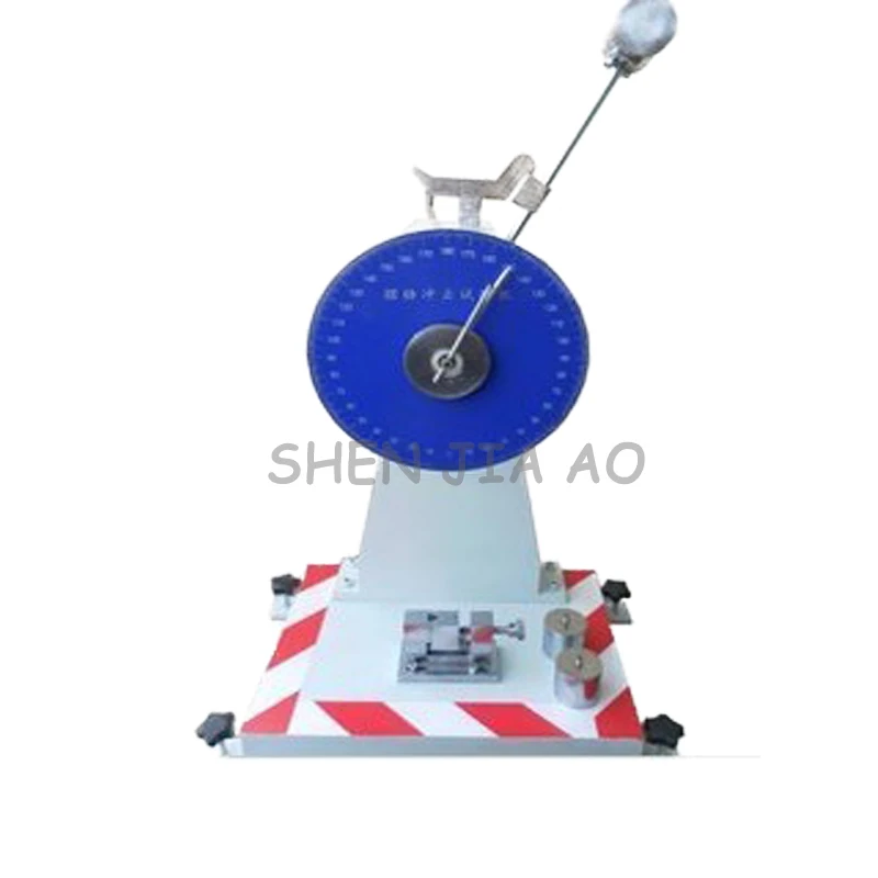 1pc Pendulum impact testing machine testing machine for impact resistance of plastic products laboratory equipment