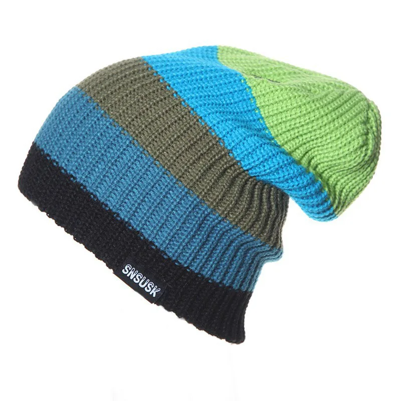 Autumn Winter Ski Hat Snowboard Winter Ski Skating SKULLIES CAPS Hats Beanies Head Warm For Men Woman