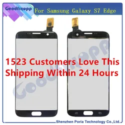 Do Samsung Galaxy S7 krawędzi wyświetlacz LCD ekran dotykowy Digitizer telefon Panel LCD G935 G935F wymiana ekranu dotykowego