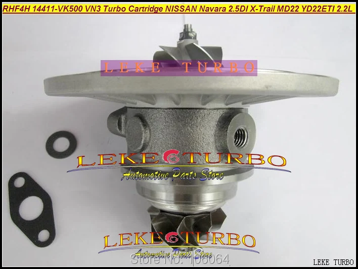 

Turbo Cartridge Chra Core RHF4H 14411-VK500 VN3 VA420058 VB420058 For Nissan Navara MD22 2.5L 2002- X-Trail 2001-03 YD22ETI 2.2L