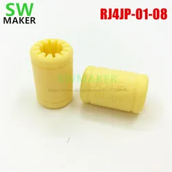 1pcs Polimero Solido LM8UU Cuscinetto 8 millimetri albero Drylin RJ4JP-01-08 per Anet Reprap Prusa i3 3D Stampante