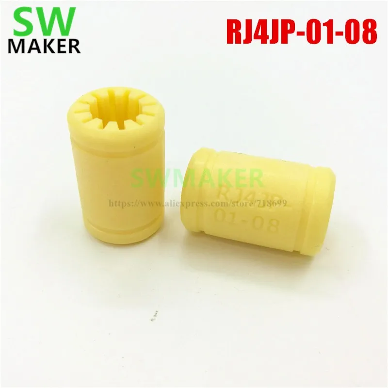 1pcs  Solid Polymer LM8UU Bearing 8mm shaft Drylin RJ4JP-01-08 for Anet Reprap Prusa i3 3D Printer