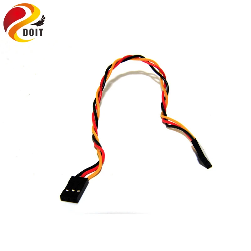 DOIT 3 Pin 3p Dupont Line 2.54 Spacing 20cm Long Bread Cable Connection DIY Development Kit RC Toy Cable Line Connector