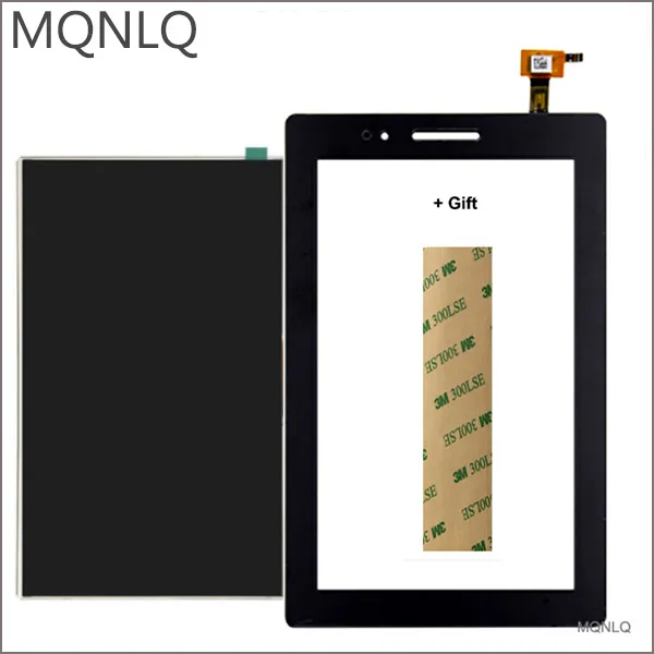 For Lenovo Tab 3 710 Touch Screen LCD Essential Tab3 TB3 710F 710L 710i Front Glass Digitizer Display Panel 7.0  MQNLQ