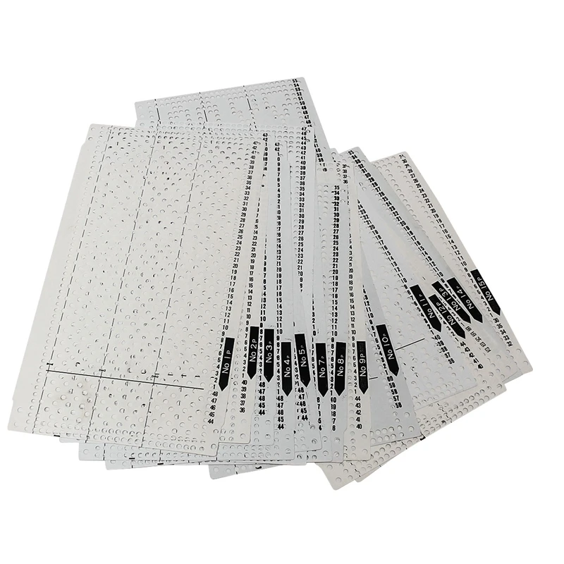 15pcs Pre Punched Card Kit For Brother KH260 Knitting Needlework Machine Accessories Parts knitting machine spare parts