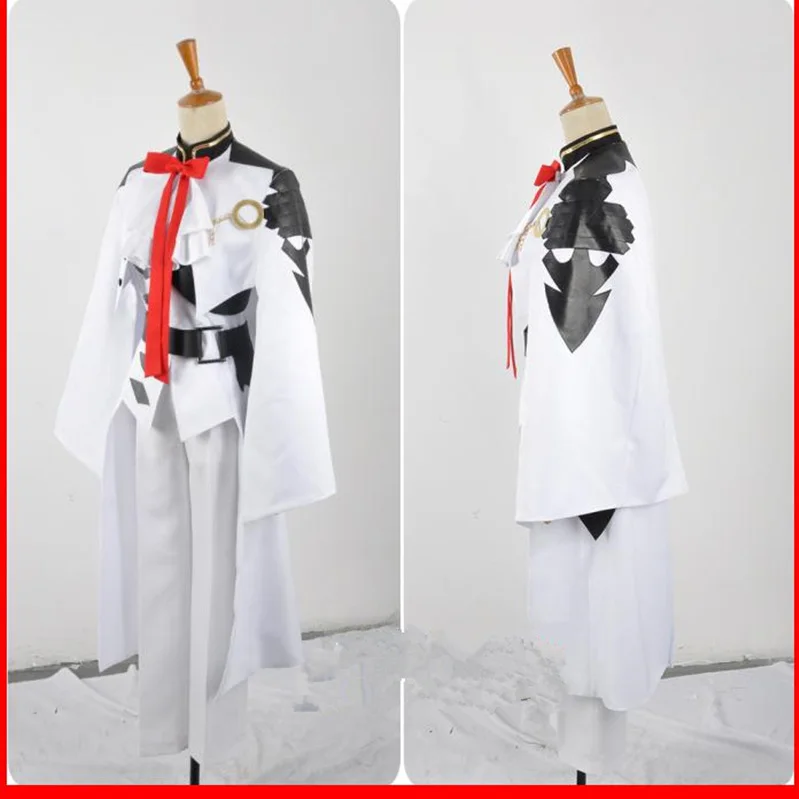 SBluuCosplay  Ferid Bathory Cosplay Costumes with Ears Uniform Outfit Anime Costume