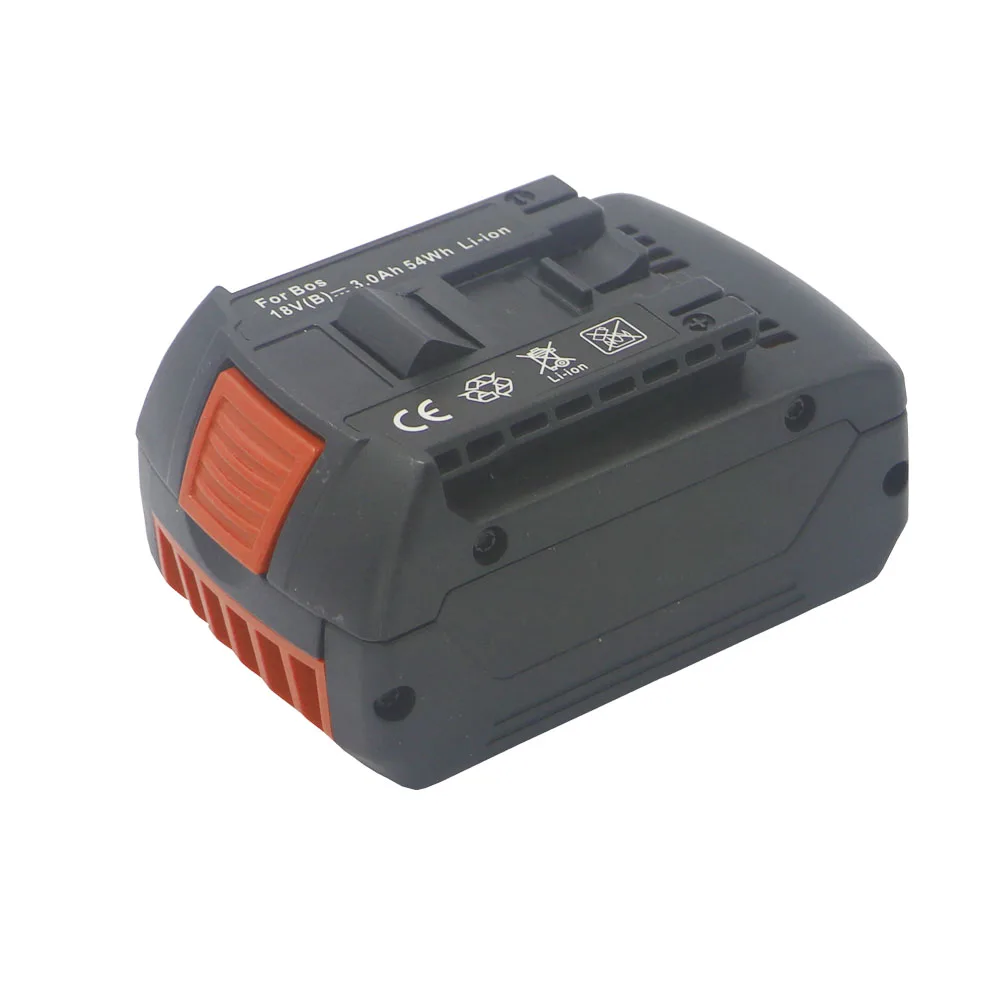 DVISI-batería recargable de 18 V para taladro Bosch, pila de 3000mAH/4000mAh para taladro Bosch BAT618 BAT609 BAT618G 336 169 GKS 18 V-LI CCS180 FHN180 rh180