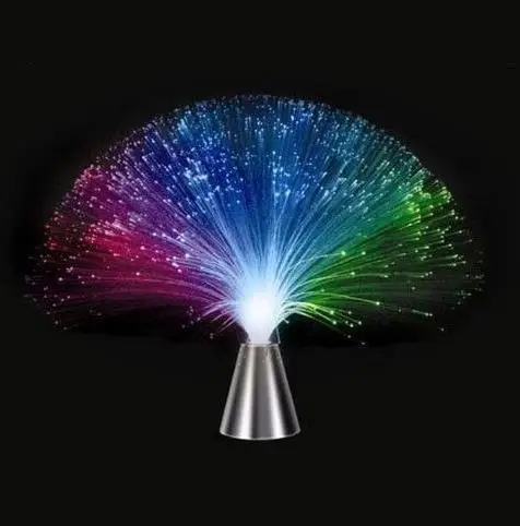 

Party Decorations Fiber Optic Lamp Light Holiday Wedding Centerpiece Fiberoptic LED Festive Christmas supplies gift