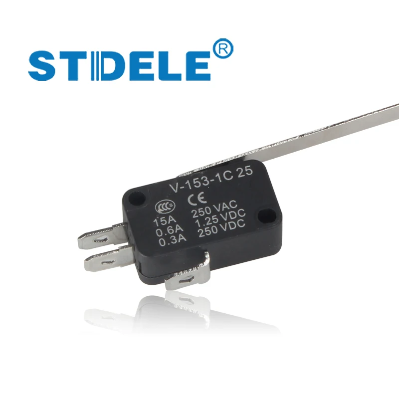 5 PZ Microinterruttore STDELE V-15.V-151.V-152.V-153.V-154.V-155.V-156.-1C 25 finecorsa interruttore di contatto d'argento