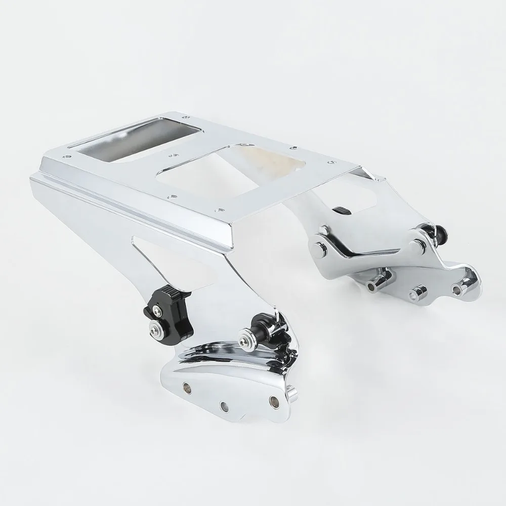 

Мотоциклетный хромированный 4-точечный стыковочный комплект, багажная стойка для Harley Tour Pak Touring Road King Electra Glide 2009-2013