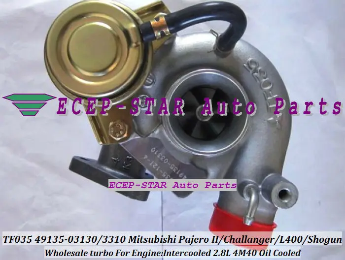 TF035-12T-4 49135-03130 49135-03310 Turbo Turbocharger Fit For Mitsubishi Pajero II Challanger L400 Shogun Intercooled 4M40 2.8L