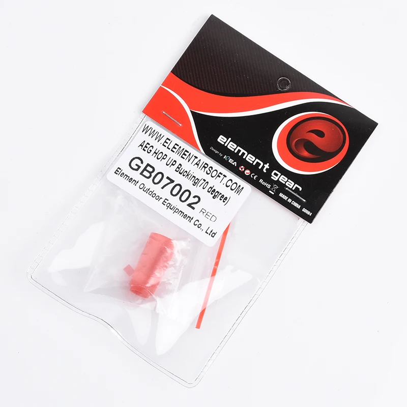 Element 70 Degree Hard Type Improved Hop Up Bucking Rubber for Airsoft AEG Hunting Accessories Red view 6