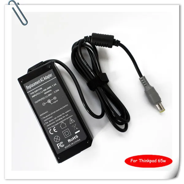 20V 65W Notebook Charger AC Adapter For Lenovo IBM ThinkPad E30 E40 E50 X201t X220i X220s X220t caderno ordenadores portatiles