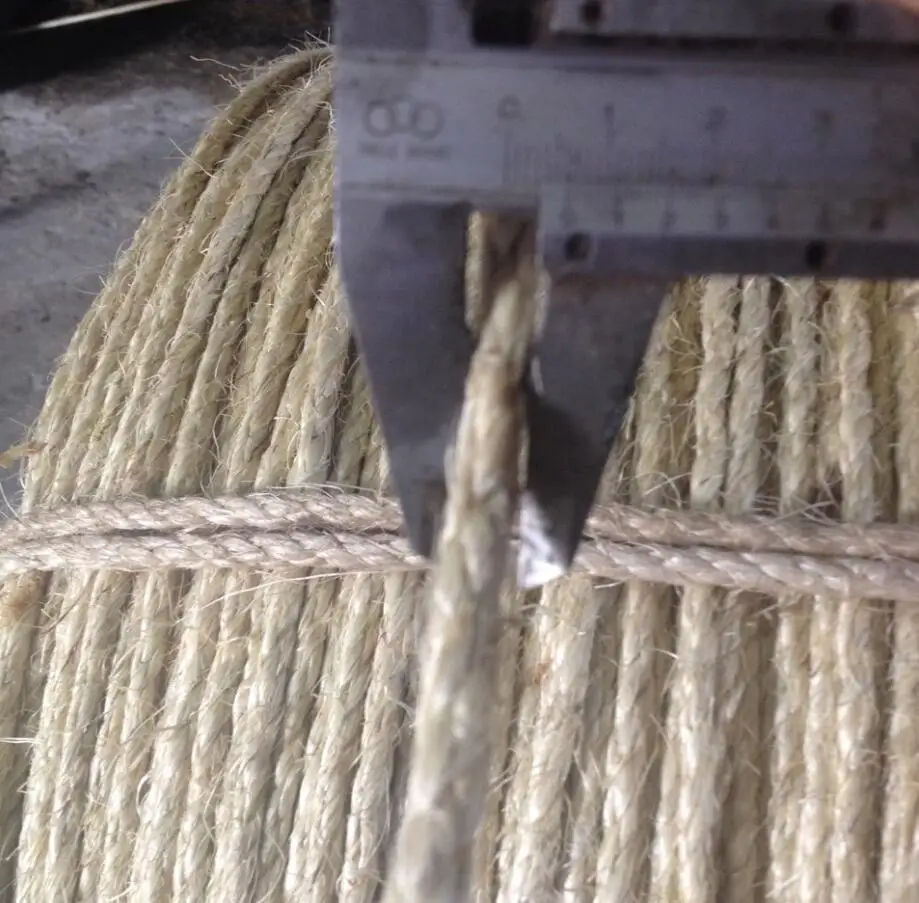 3M 5M Natural Sisal Rope Durable DIY Making Desk Chair Legs Cat Scratching Post Toy Cat tree Binding Material For Sharpen Claw