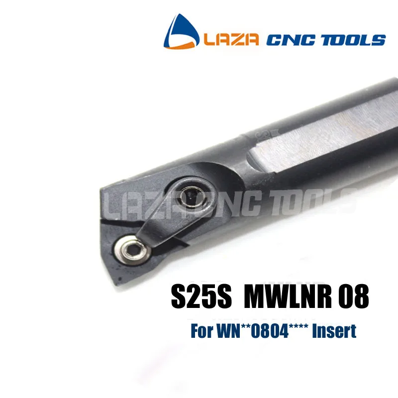 S25S MWLNR/MWLNL08 Boring Bar Internal Turning Holder,95Deg CNC Cutting tools,Indexable Boring Bar for WNMG0804,Lathe toolholder