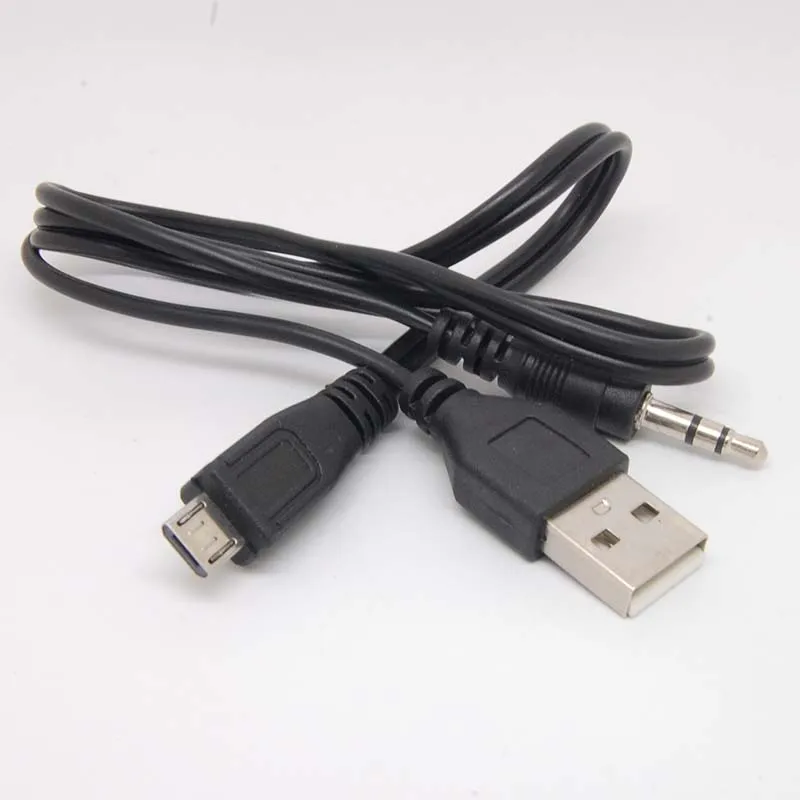 3.5mm Car Stereo AUX Auxiliary Audio Micro USB Cable For Samsung Galaxy S3 S4 new