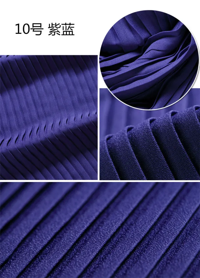 

2 meters 150cm 59" width crumple accordion pleated chiffon fabric pearl yarn fabric wedding dress materials MM97