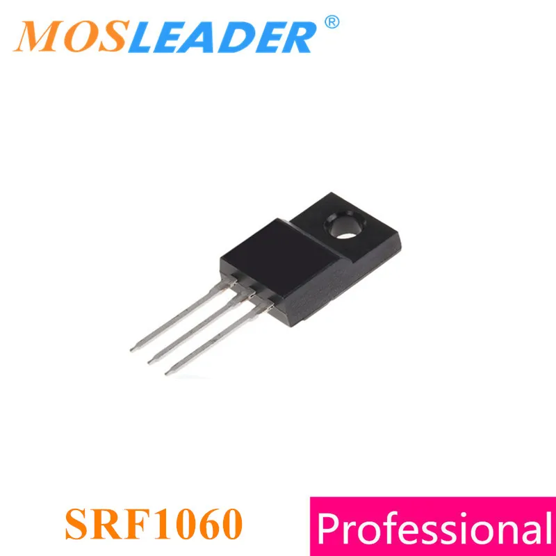 

Mosleader TO220F SRF1060 100 шт 60В 10А Сделано в Китае высокое качество Schottky