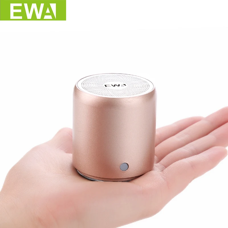 Altoparlante Bluetooth EWA A107 altoparlante Wireless portatile tecnologia TWS lettore MP3 Bluetooth 4.2 in acciaio inossidabile