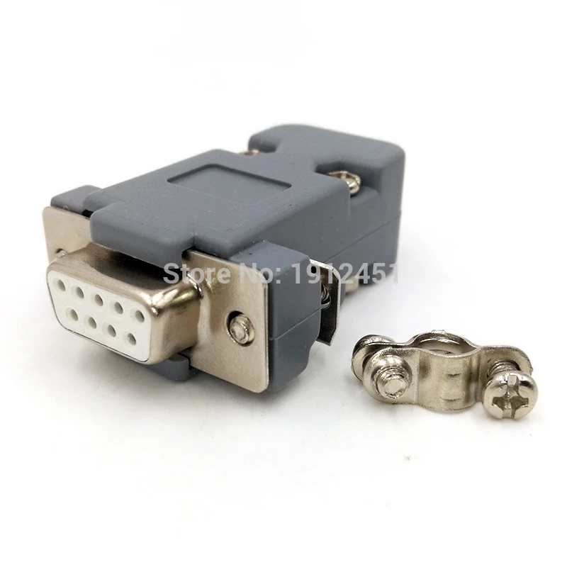 DB9 VGA Plug D type connector 9pin port socket adapter female&Male RS232 DP9