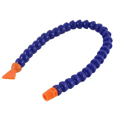 Piatto di plastica Ugello 1/4BSP Filo Flessibile Acqua Olio Liquido Refrigerante Tubo Tubo Tubo 40 cm Lungo