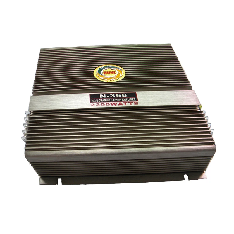 High Quality 2200W Car Audio 2-Channel Professional Power Amplifier Auto Aluminum Bass Amplifiers