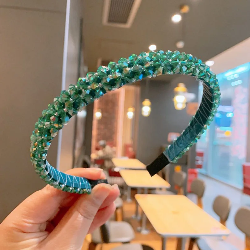 AWAYTR Autunno Inverno Nuovo Hairband per Le Donne Velluto Retrò Larga Torto Annodato Fascia Delle Ragazze Copricapi Accessori Dei Capelli di Modo