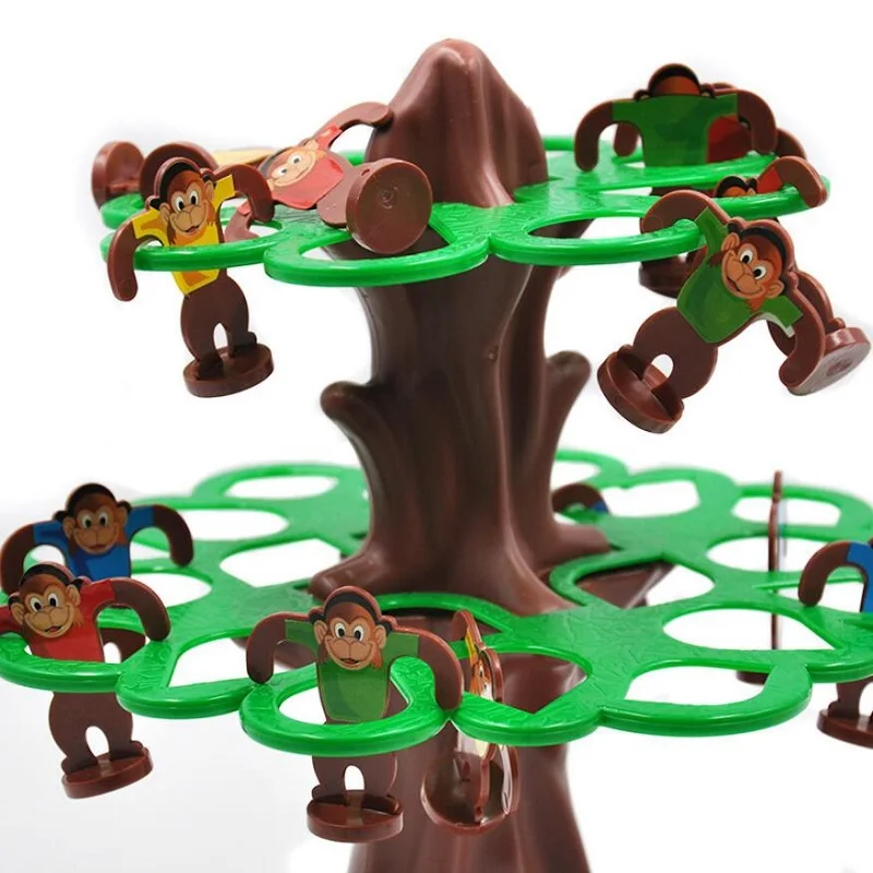 Fun board game happy jumping monkey flipping monkey Family Party Game for Ages 5 and Up