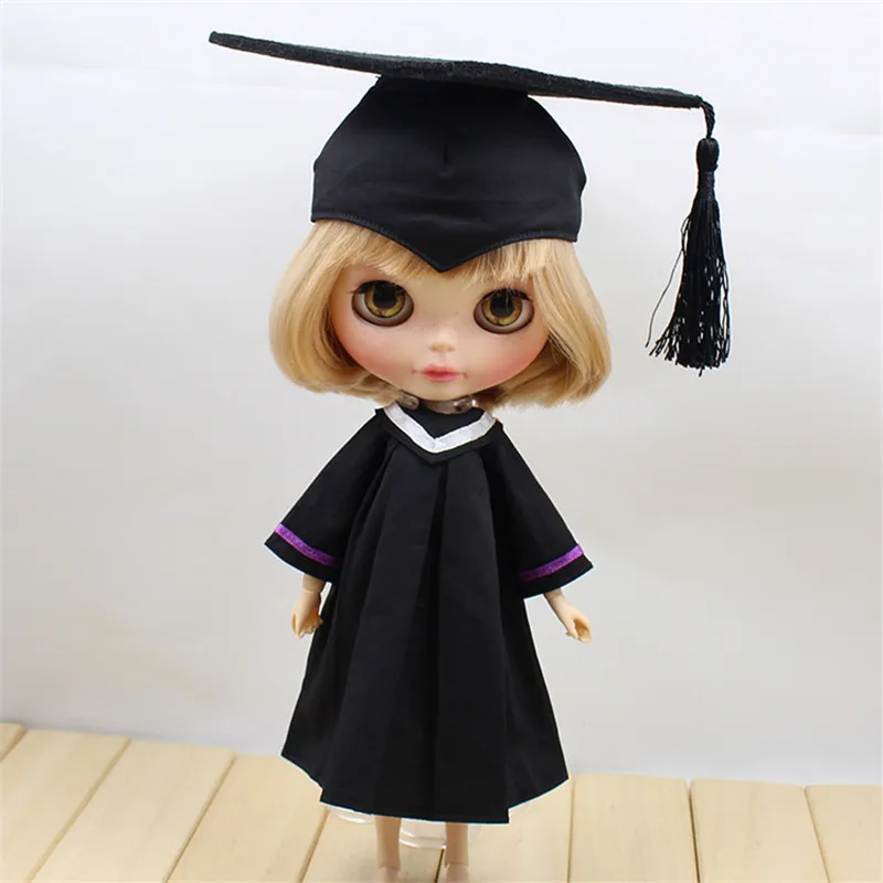 

Clothes For 1/6 Blyth Baccalaureate Gown Academic Dress Without Shoes