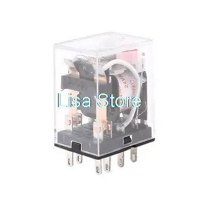 2016 Best Selling In European HH52PL AC 24V Coil 8-Pin Power Relay DPDT Red LED Light Electromagnetic Relay