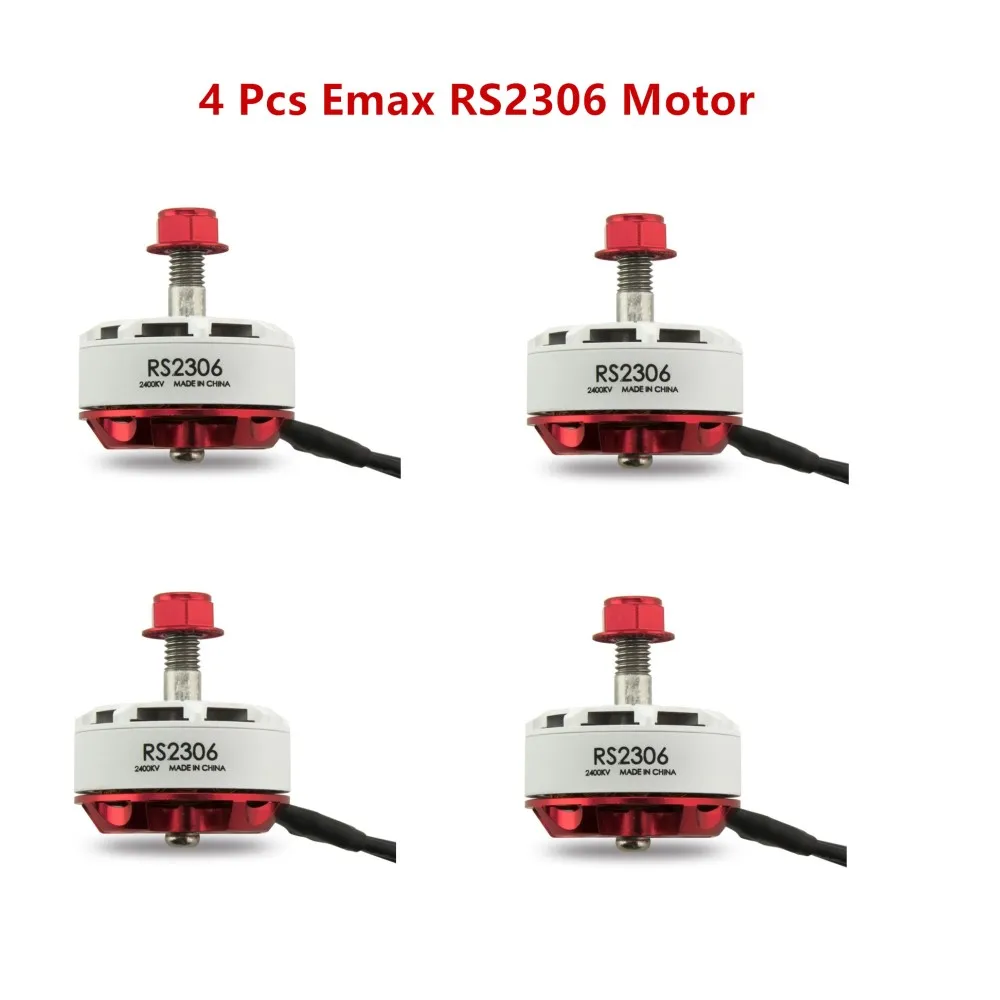 

Original Emax RS2306 White Edition 2550kV 3-4S Racing Brushess Motor For FPV Racing RC Multicopter RC Aircraft 4PCS/lot