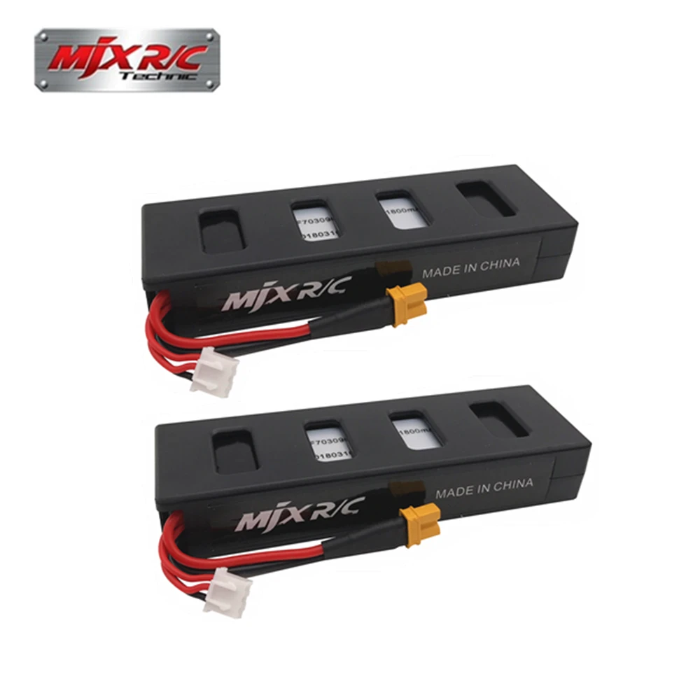 Original MJX B3 Bugs 3 2pcs 7.4v 1800mah 25C Li-poly Batteries for MJX B3 Bugs 3 RC Drone Spare Parts