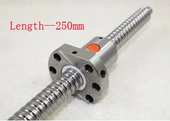 

Acme Screws Ballscrew SFU1605 Pitch 5 mm Length 250 mm with Ball nut CNC 3D Printer Parts