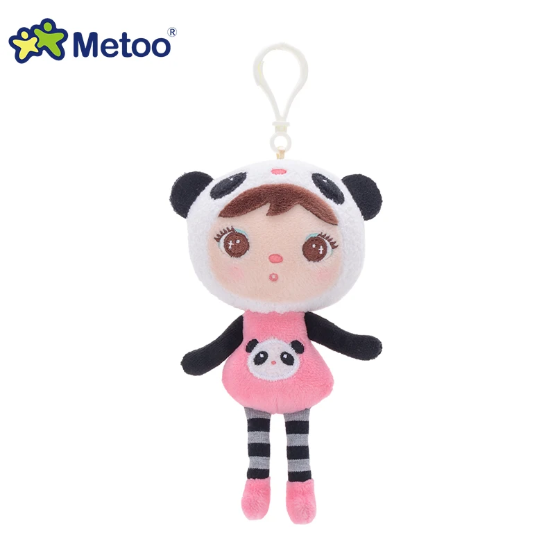 Metoo Doll Stuffed Toys Plush Animals Soft Baby Kids Toys for Children Girls Boys Kawaii Mini Angela Rabbit Pendant Keychain