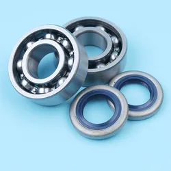Crankshaft Ball Bearing Oil Seal Set Kit For Husqvarna 51 55 254 257 262 357 359 Chainsaw 505275719, 738220225