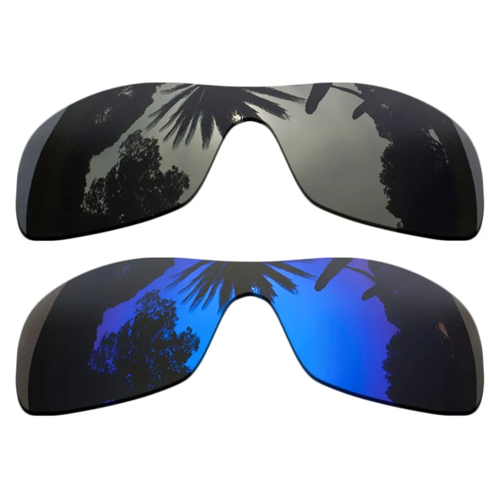 

(Black+Purple Mirrored Coating) 2-Pieces Polarized Replacement Lenses for Antix Frame 100% UVA & UVB Protection