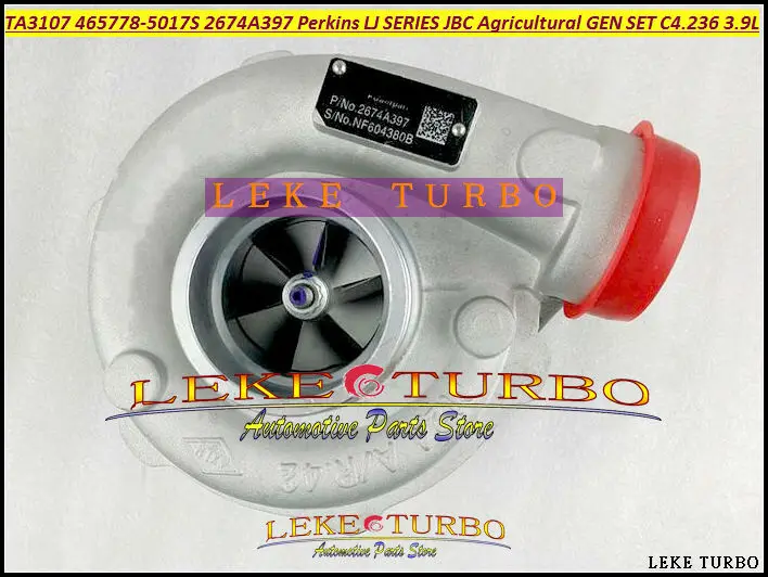 TA3107 465778 465778-5017S 465778-0017 2674A397 2674397 7C3446 Turbo For Perkin LJ SERIES JBC Agricultural GEN SET C4.236 C4-236