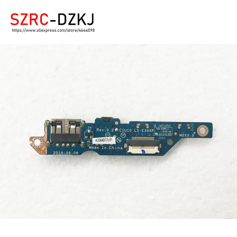 

SZRCDZKJ Original For HP Pavilion x360 11-AB USB AUDIO BOARD LS-E344P test good