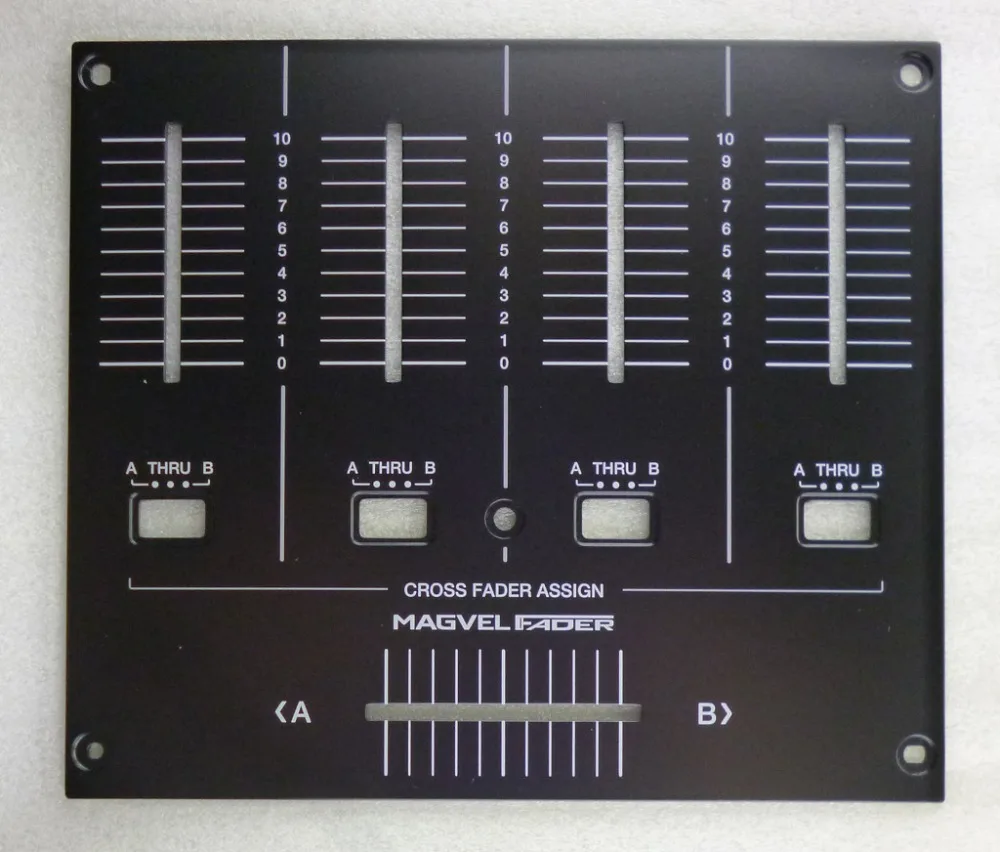 [BELLA]Original  DJM-900NXS2 mixer fader black iron panel  vertical cutting panel, big /small board, clipboard DNB1248 DAH3125