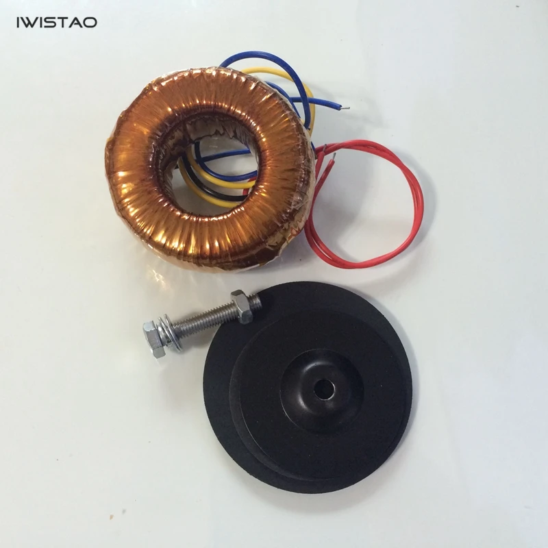 IWISTAO Trasformatore Toroidale 40W Preamplificatore valvolare Dedicato Singolo 9V/2A e 30V-0-30V/0.2A HIFI Audio FAI DA TE