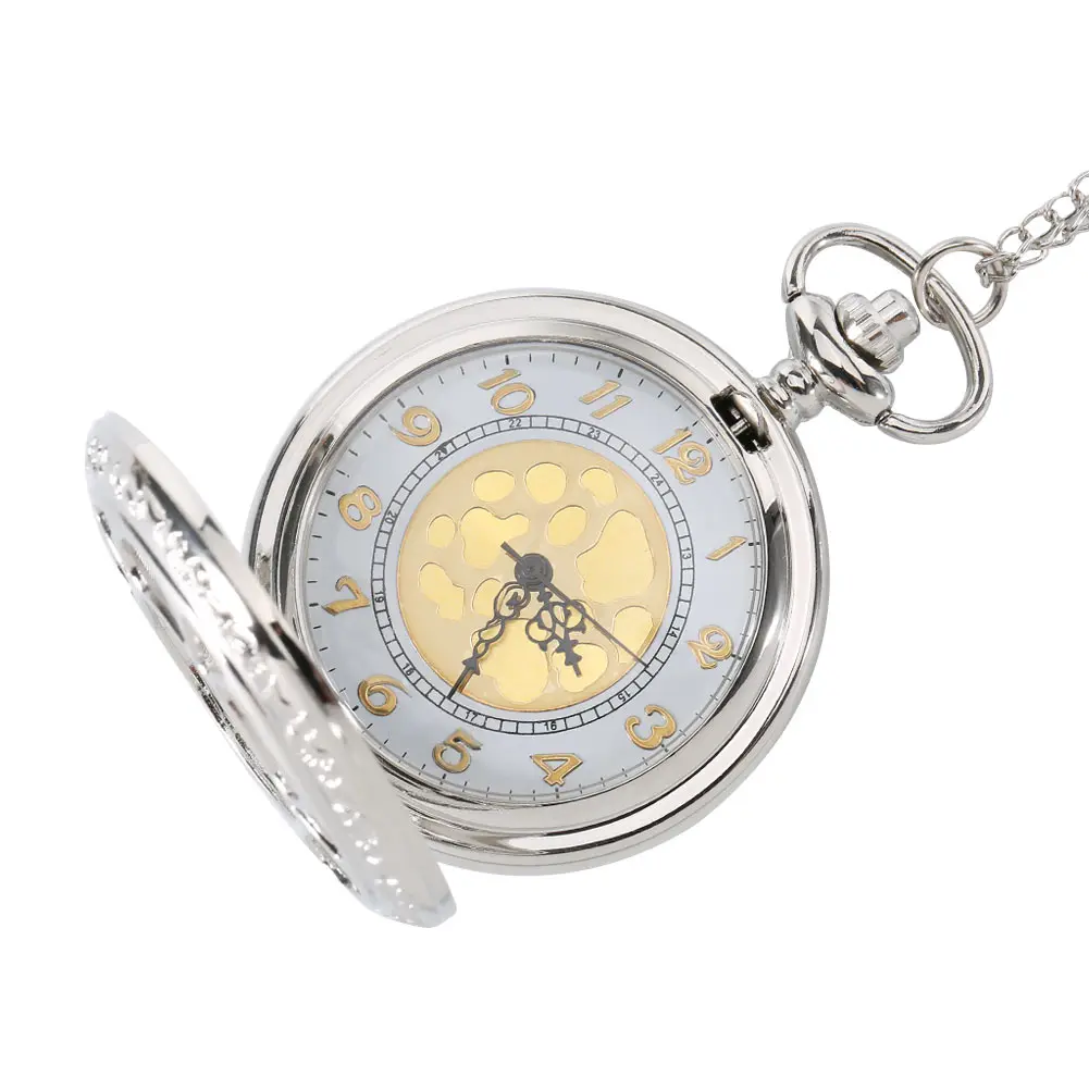 Vintage Hollow Flower Quartz Zakhorloge Romeinse Nummer Ketting Hanger Met Ketting Verjaardag Geschenken Ll @ 17