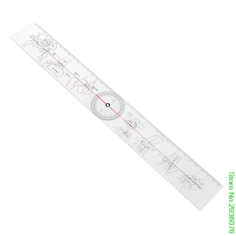 New Arrive Goniometer Angle Medical Ruler Rule Joint Orthopedics Tool Instruments Plastic Support
